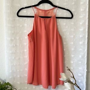 Lacey Halter High Neck Blouse